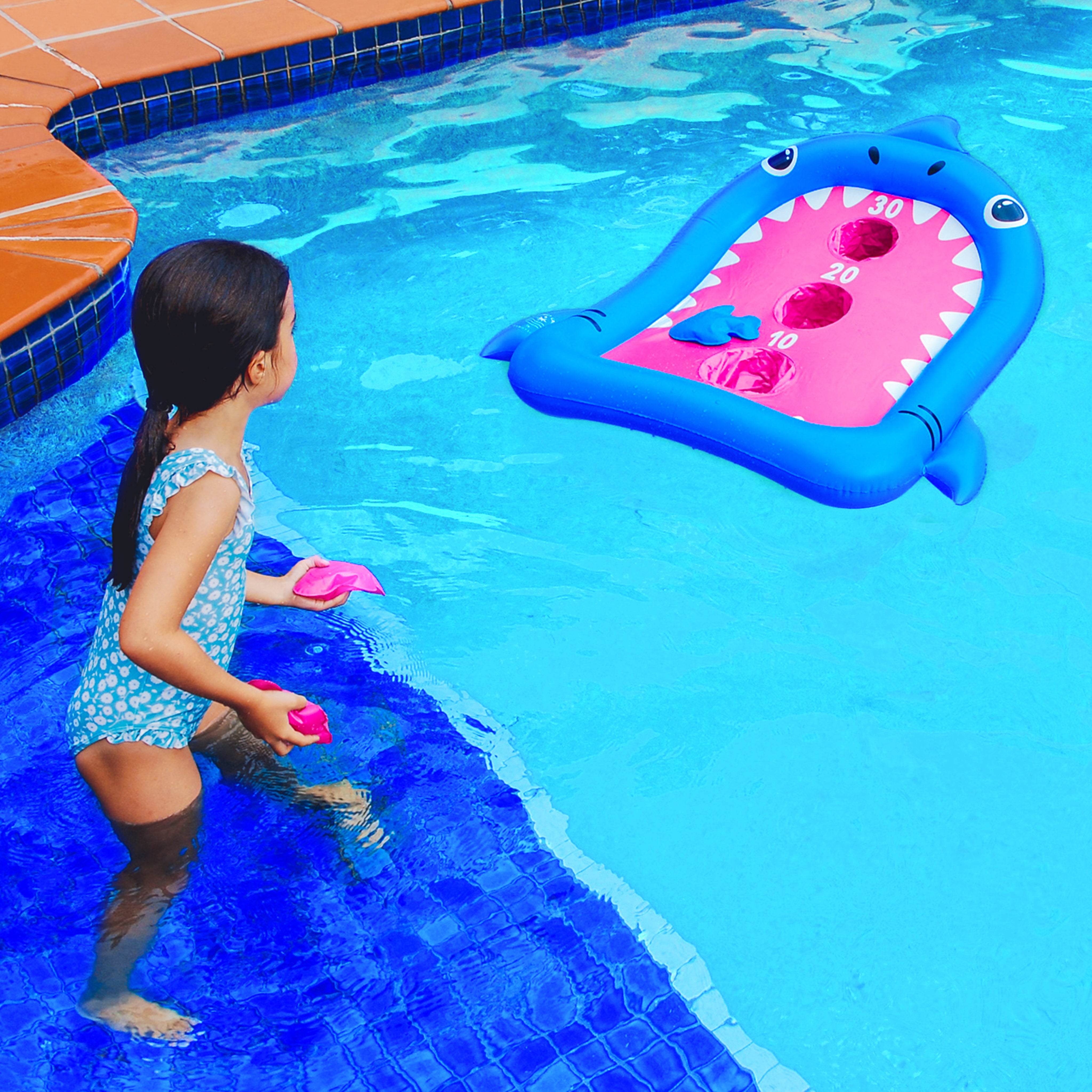 Inflatable Cornhole - Finn the Shark