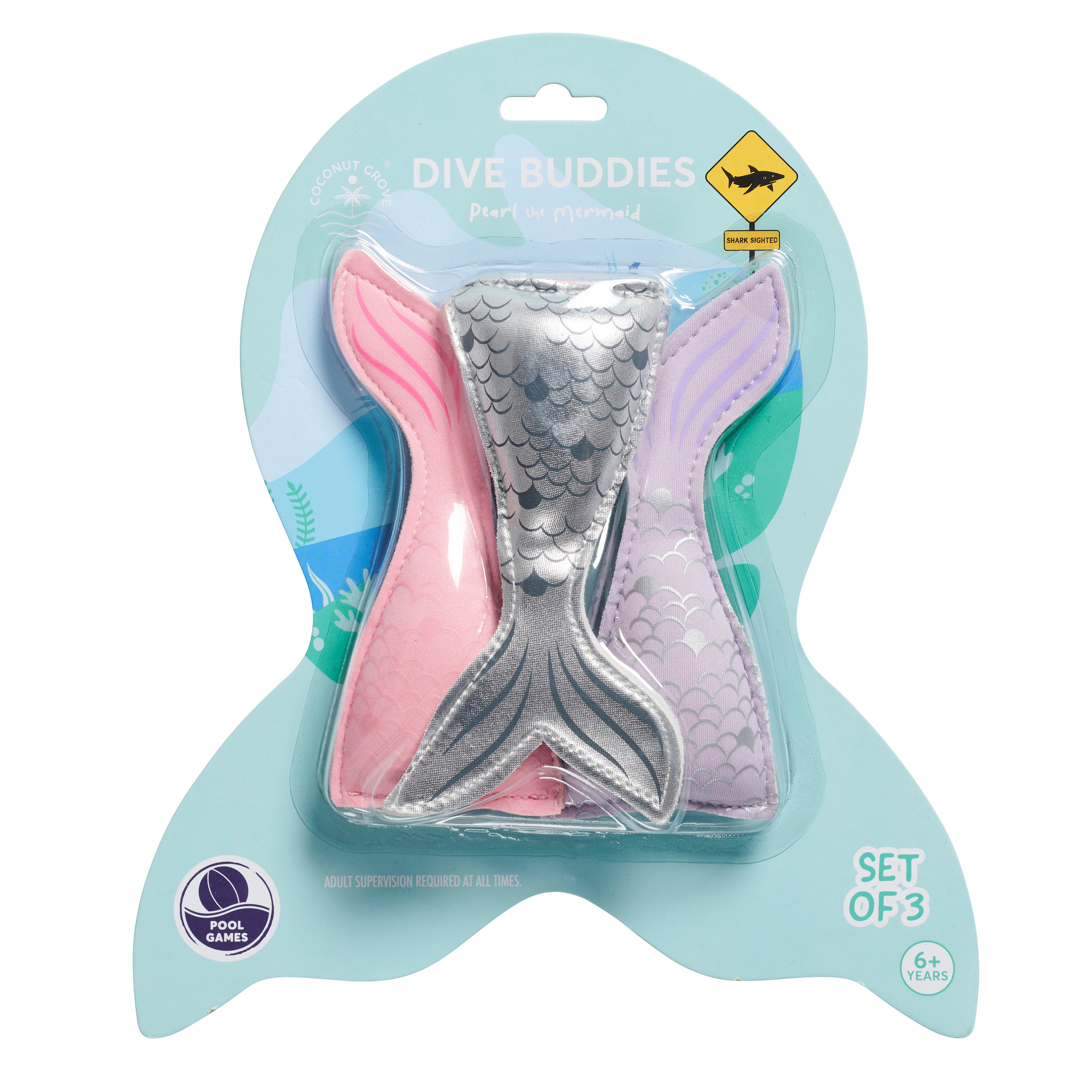 Neoprene Dive Buddies - Pearl the Mermaid