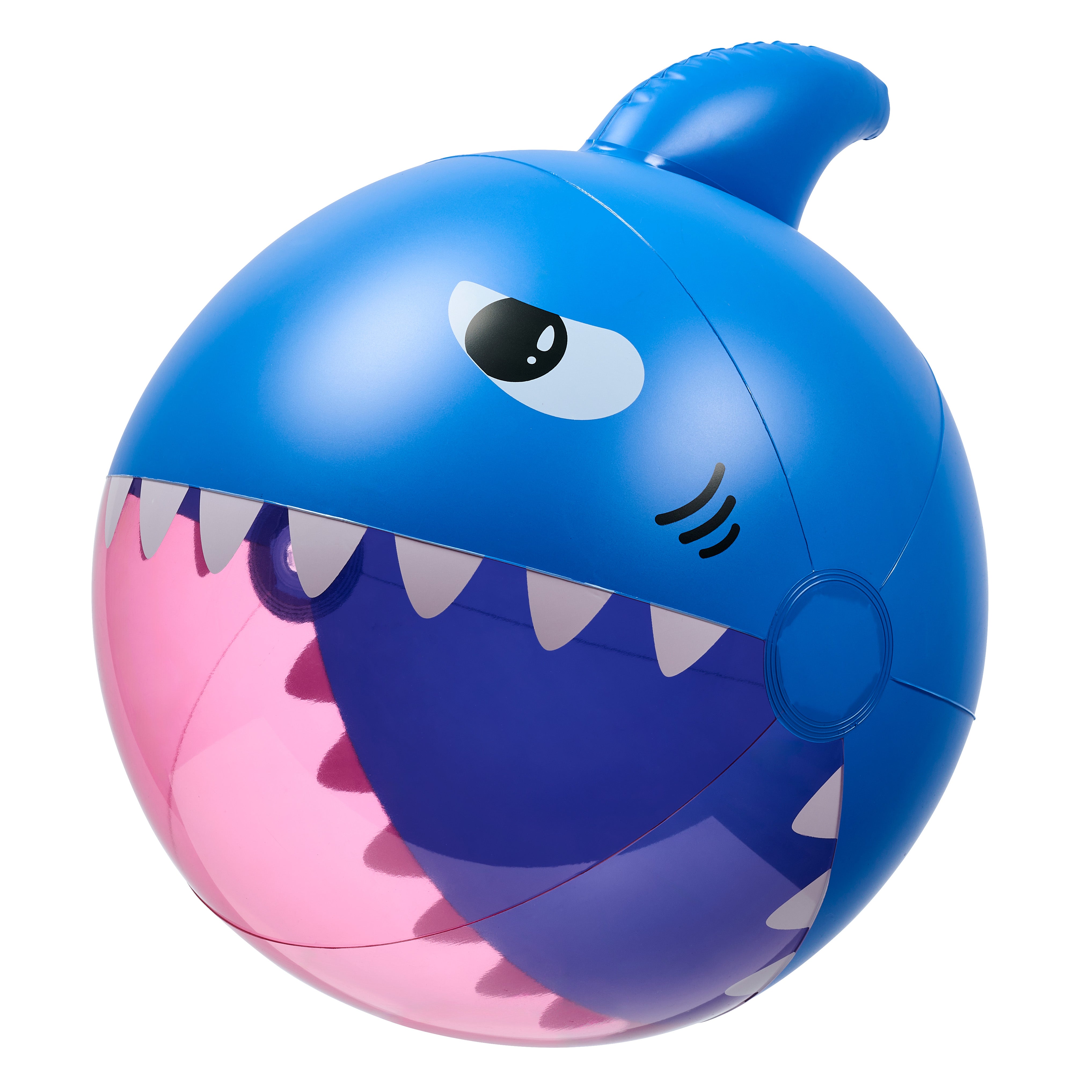 See Thru Inflatable Beach Ball - Finn the Shark