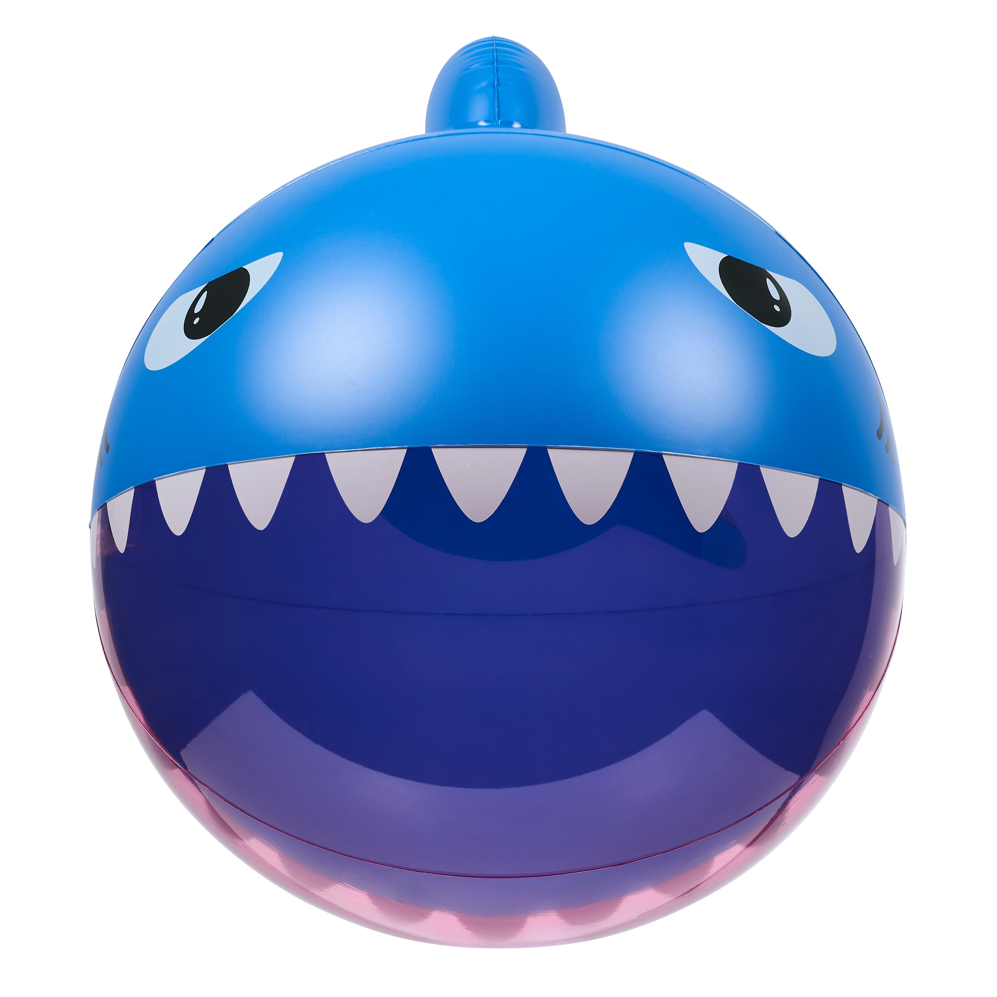See Thru Inflatable Beach Ball - Finn the Shark