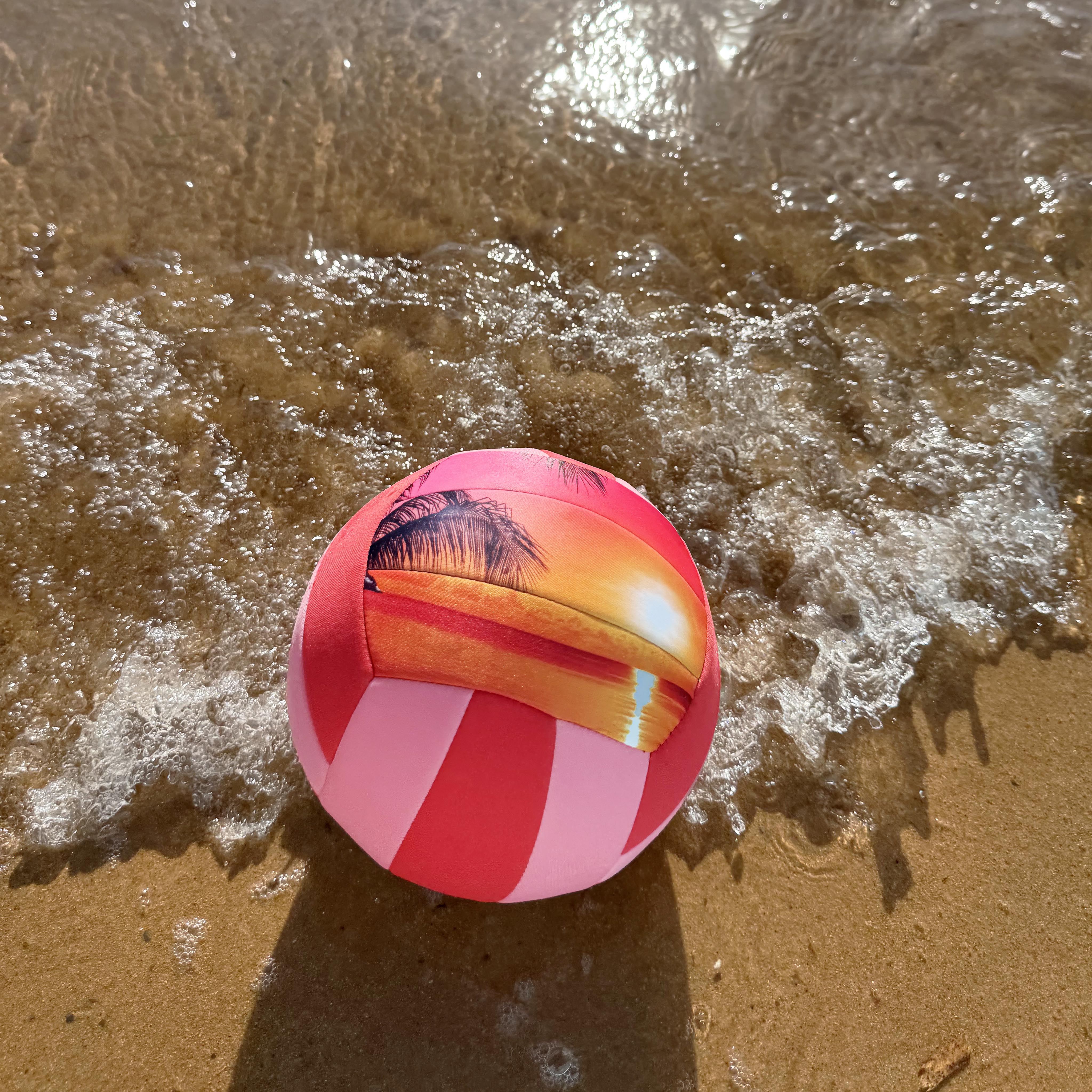 Beach Aqua Ball - Electric Sunset