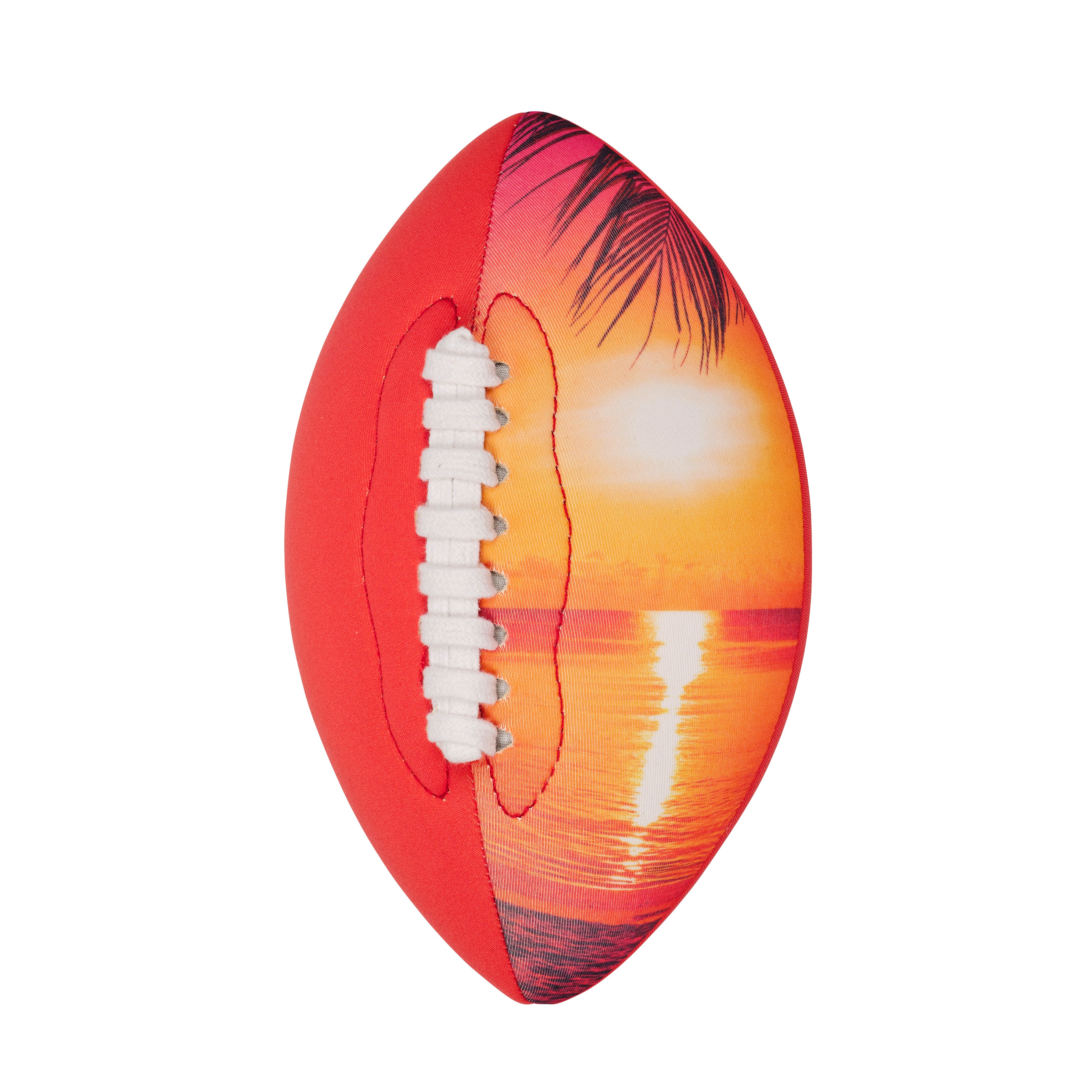 Beach Aqua Football - Electric Sunset