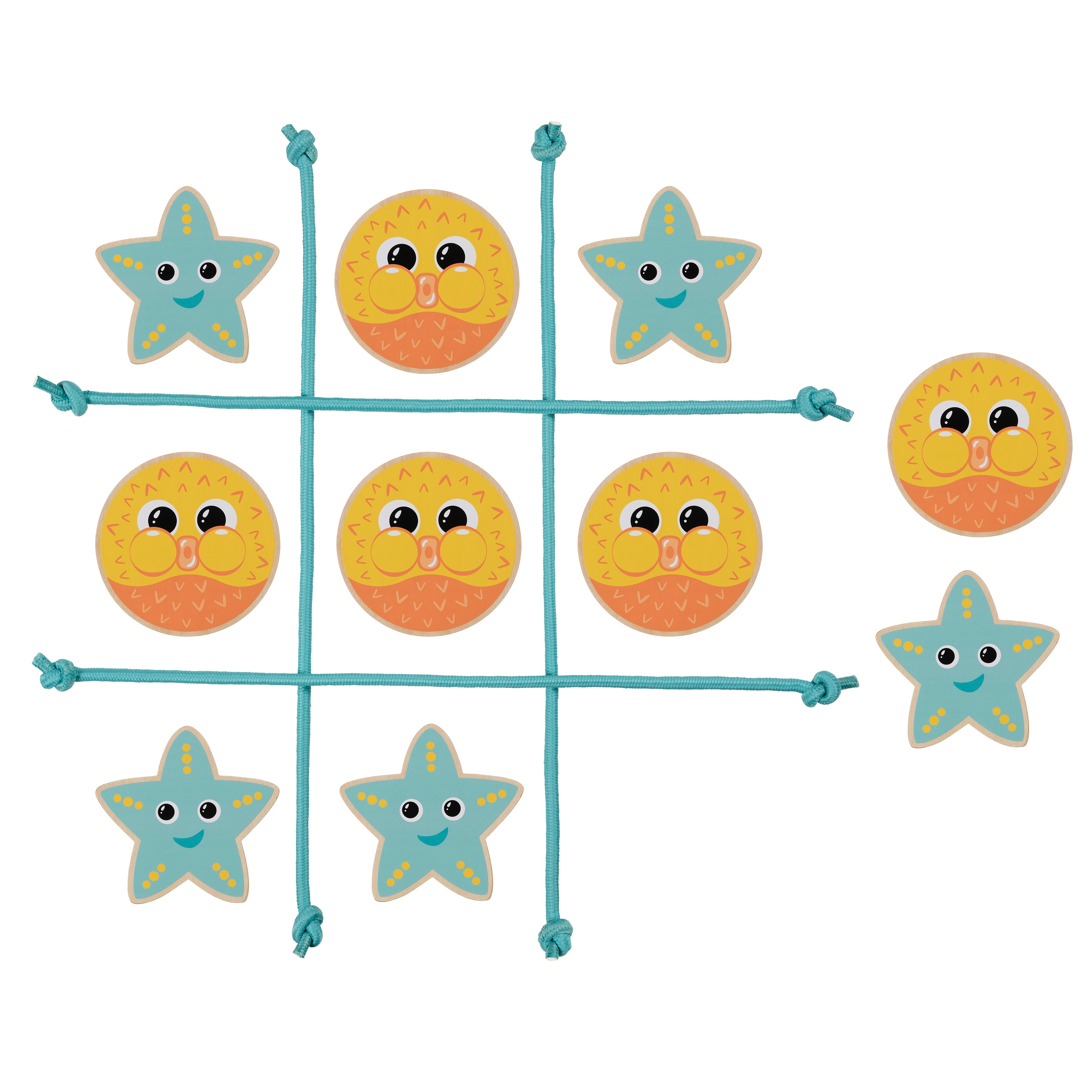 Kids Tic Tac Toe - Reef Gang
