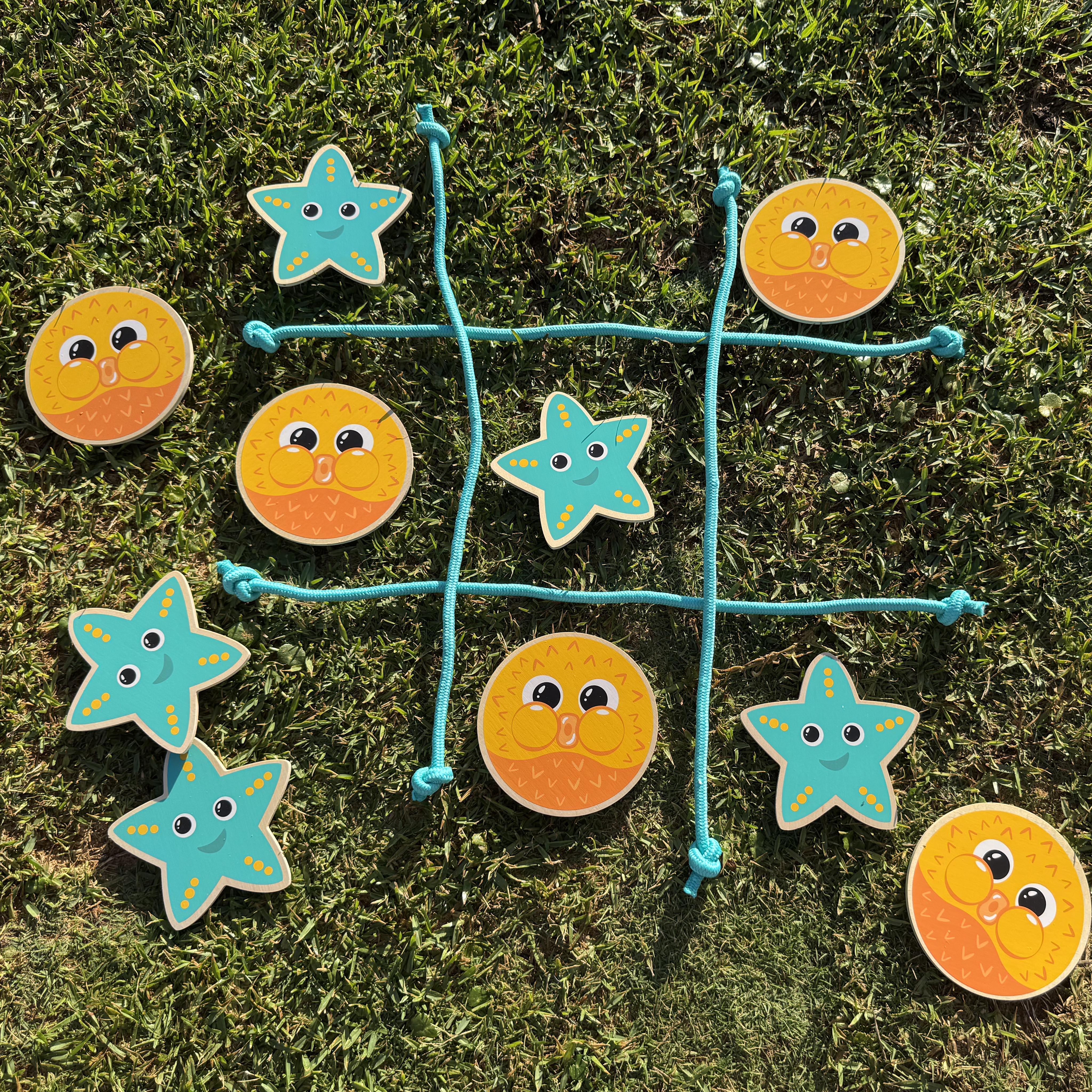 Kids Tic Tac Toe - Reef Gang