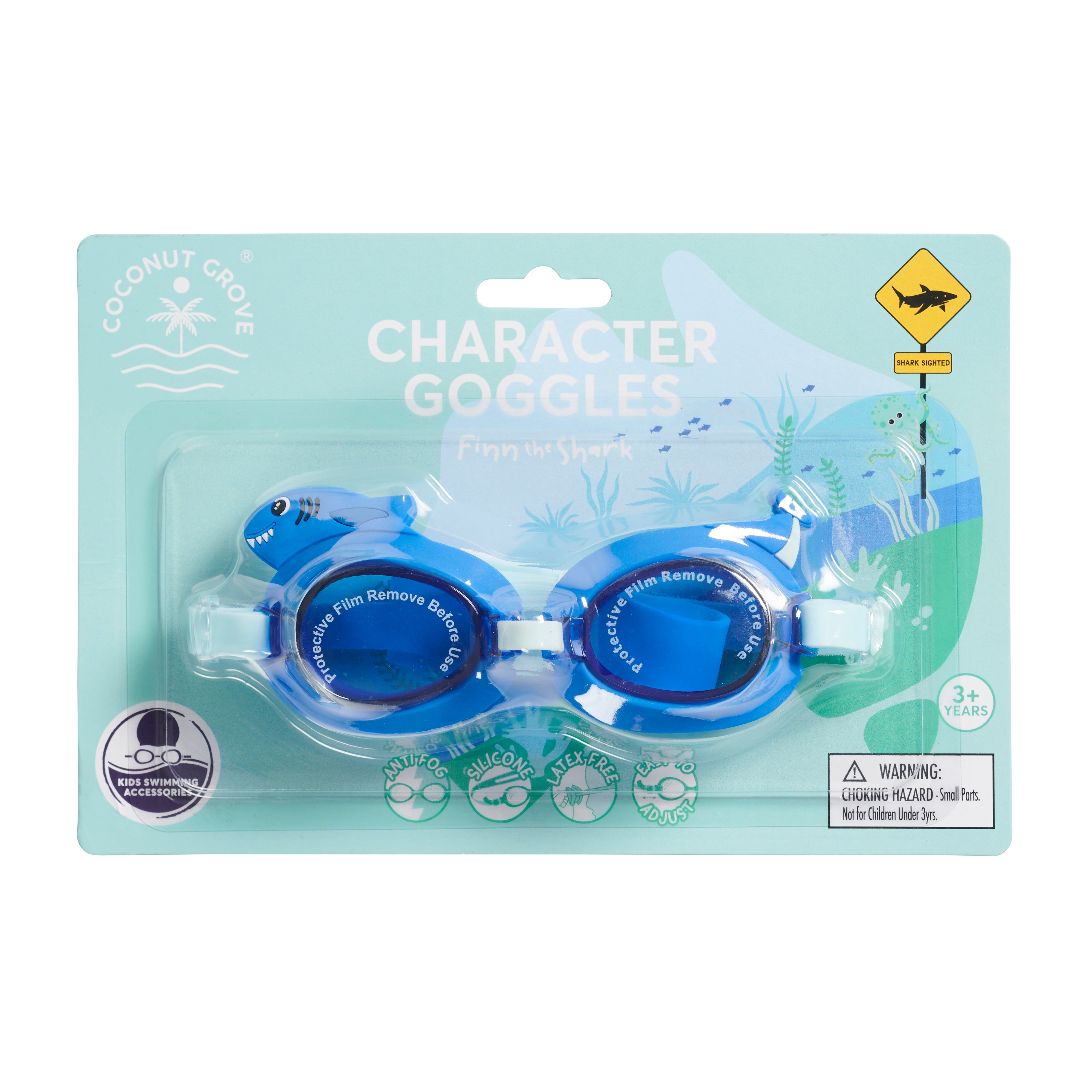 Character Goggles - Finn the Shark