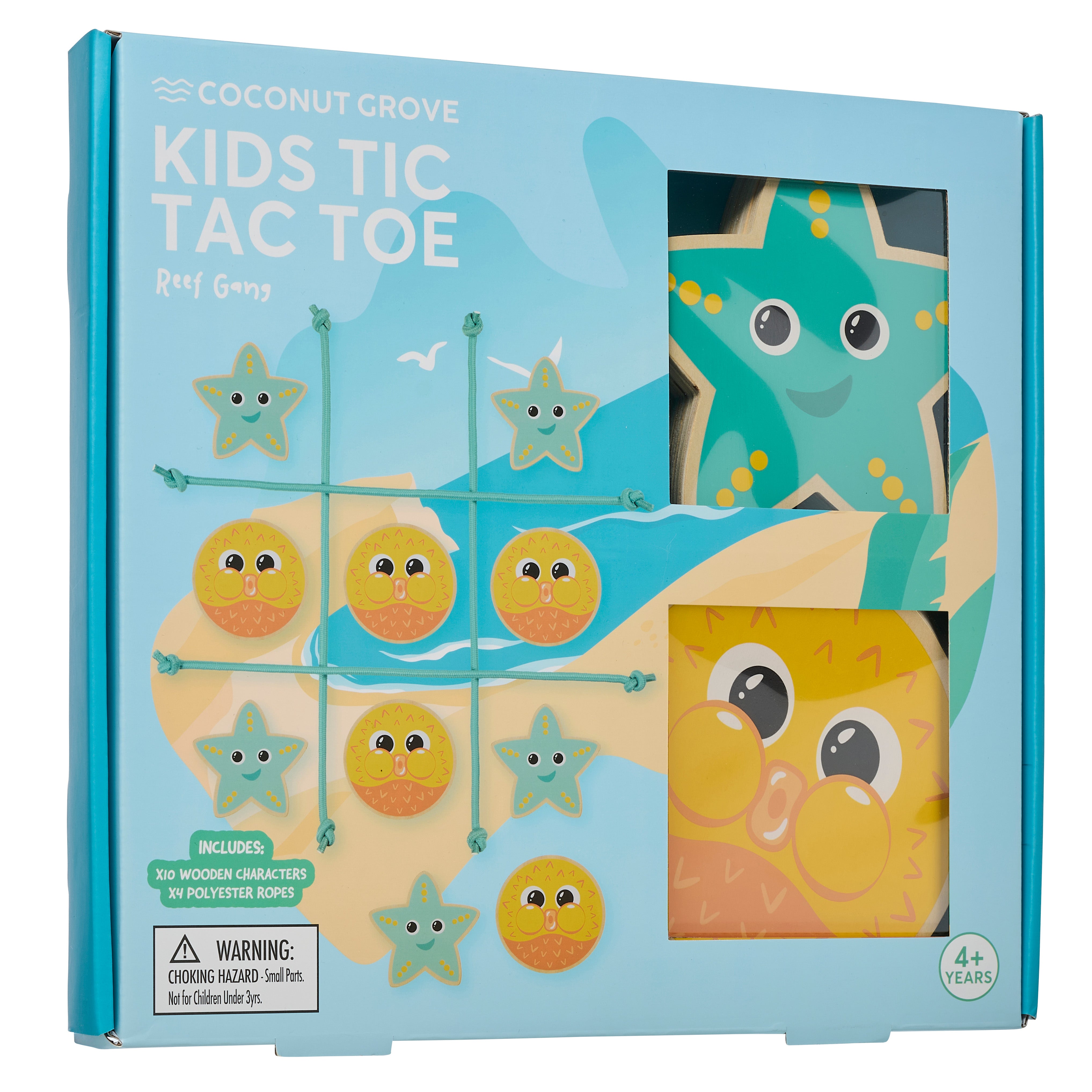 Kids Tic Tac Toe - Reef Gang