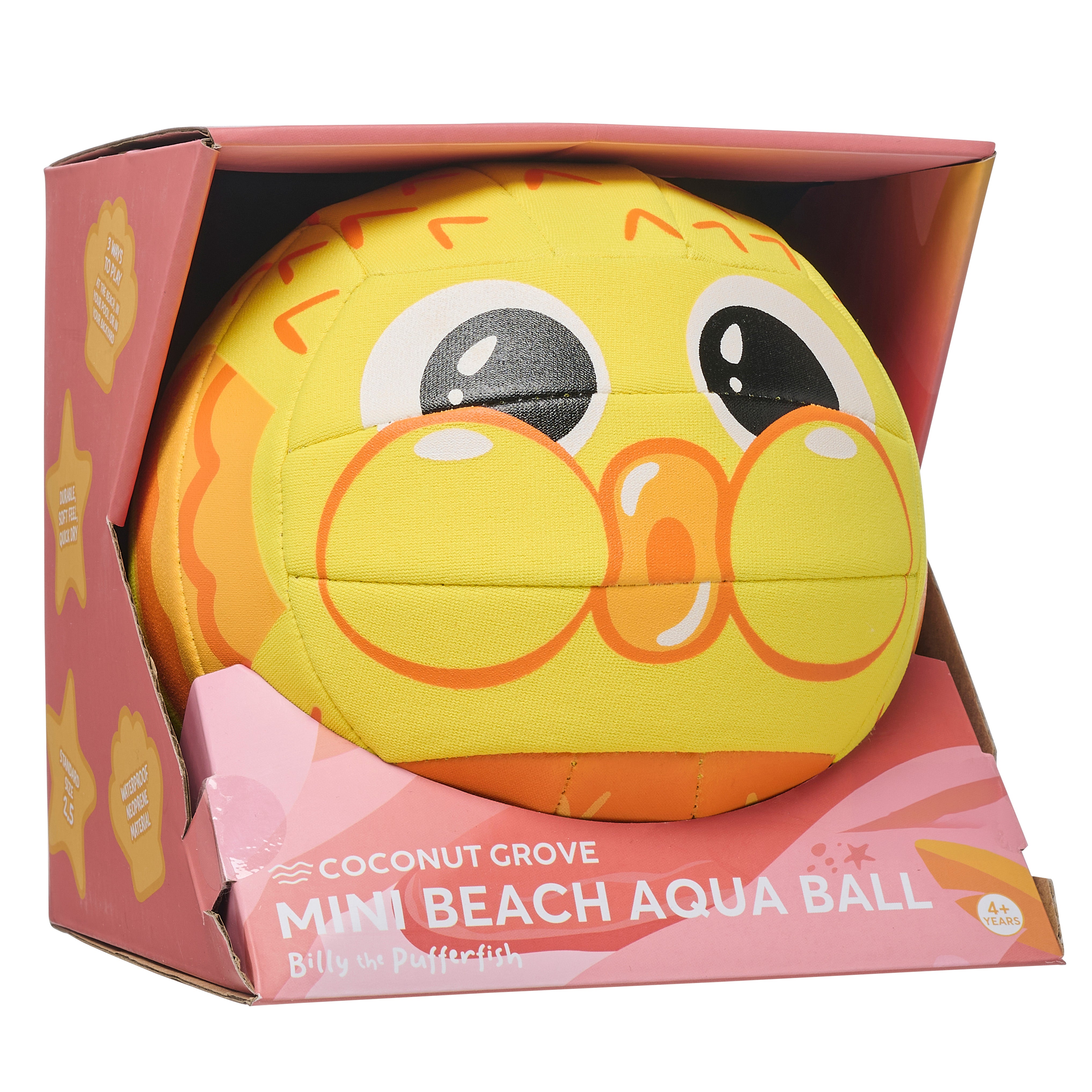 Mini Beach Aqua Ball - Billy the Pufferfish