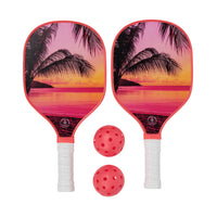 Pickleball Set - Electric Sunset